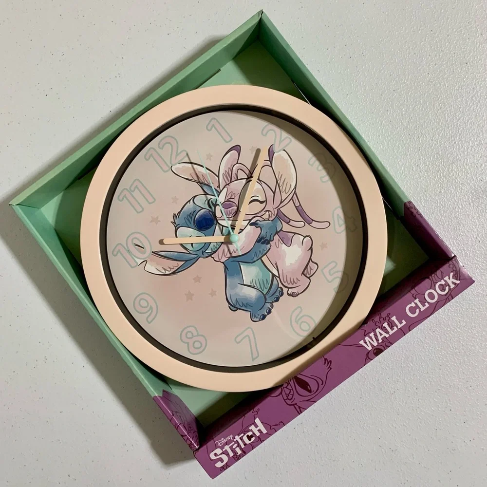 Disney Lilo and Stitch Analog Wall Clock-New in Box
